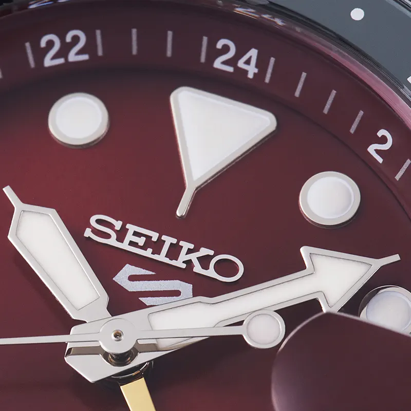 Seiko 5 Sports GMT  LIMITED EDITION Red Passion Men’s Watch- SSK031K1